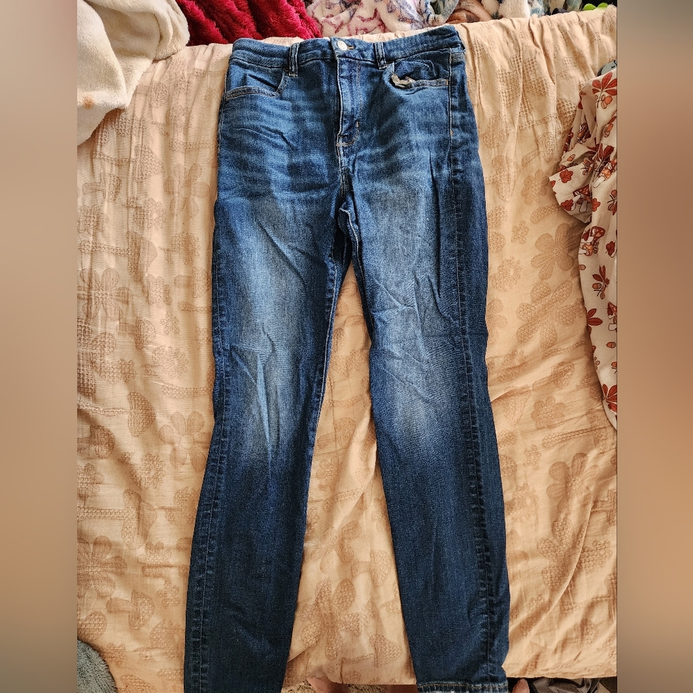 American Eagle curvy hi-rise jeggings